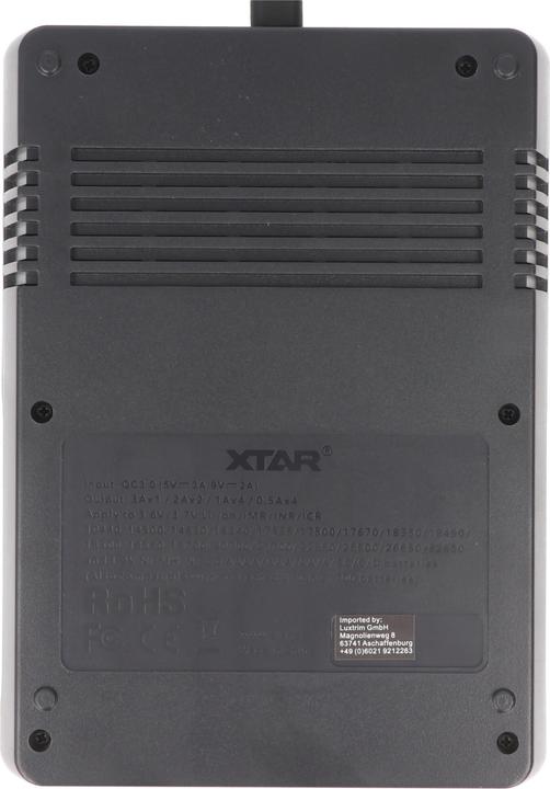 Image du produit Xtar VC4SL (1 pcs, 14500, 16340, 18500, 18650, 21700, 26650, AAA, AA, Batterie)