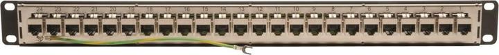Produktbild Eaton 24-Port 1U Rack-Mount STP Shielded Cat6 /Cat5 Feedthrough Patch Panel RJ45 Ethernet