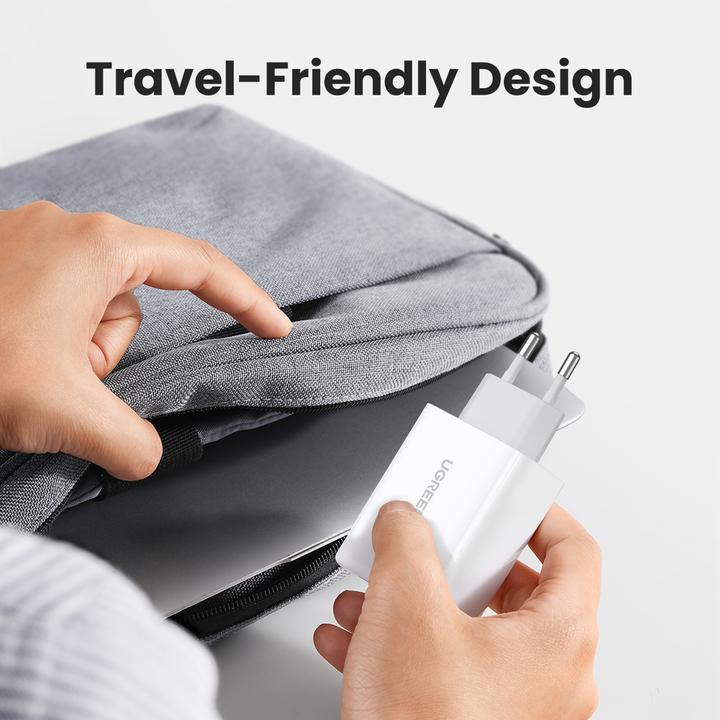 Actual product image Ugreen USB-C+USB-C 40W PD Wall Charger EU (40 W)
