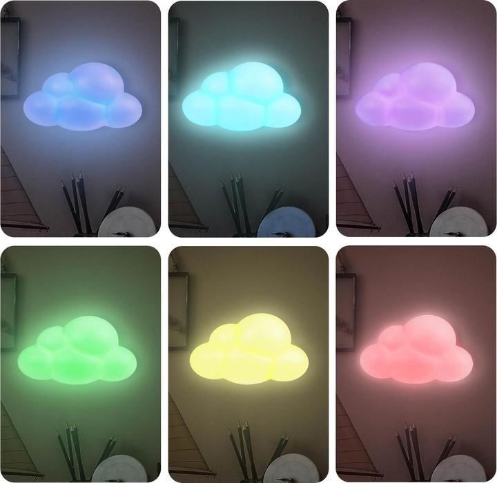 Image du produit Bigben Lumin'Us Cloud (6 h, Alimentation via port USB)