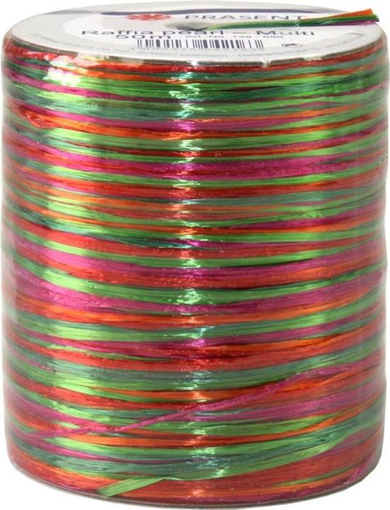Actual product image Pattberg Gift ribbon Raffia Pearl Size: 50 m, Multicolor (Gift ribbon, 1 x)