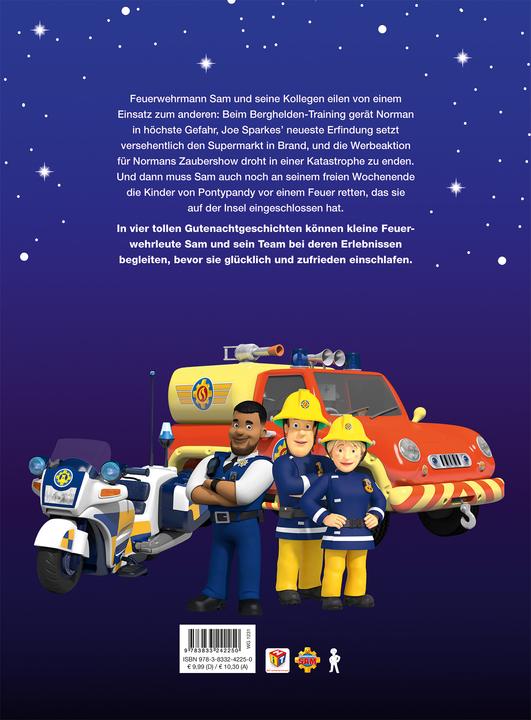 Produktbild Panini Feuerwehrmann Sam: Neue Geschichten zur Guten Nacht (Deutsch, Katrin Zuschlag, 2022)
