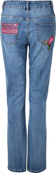 Actual product image Joe Browns LIMITED EDITION Patchwork Straight Leg Jeans (44)