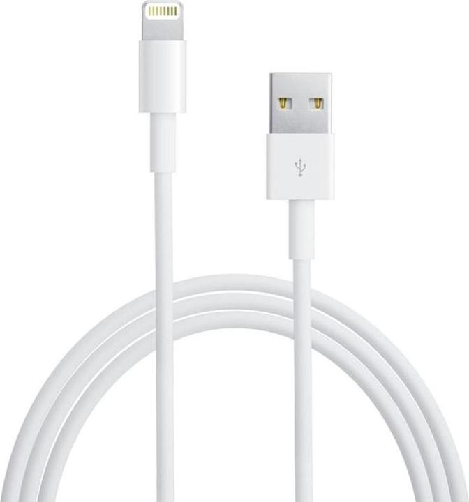 Immagine prodotto - MD818 Cavo dati Lightning iPhone 5 Bianco (confezione rotonda) (1 m, USB 3.0)