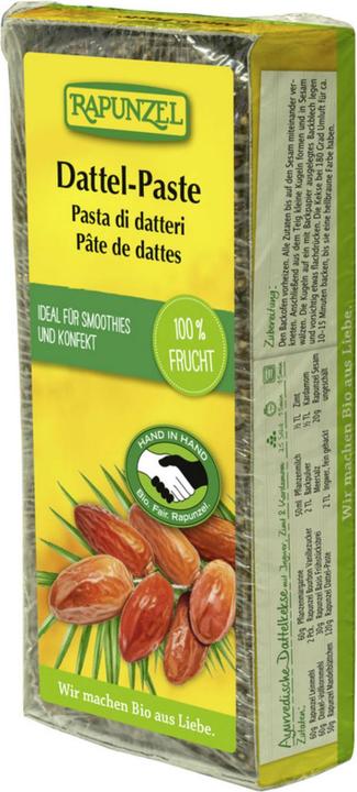 Immagine prodotto Rapunzel Pasta di datteri per frullati e pasticceria biologica (1 x 250 g)