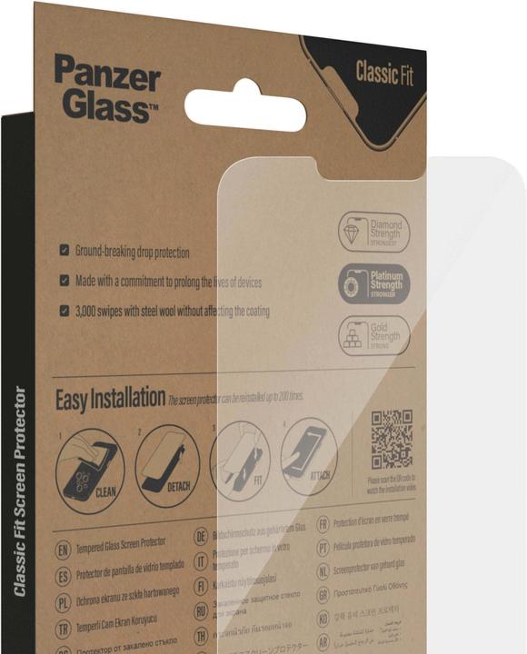 Produktbild PanzerGlass Classic Fit (1 Stück, Apple iPhone 13 Pro Max, Apple iPhone 14 Plus)