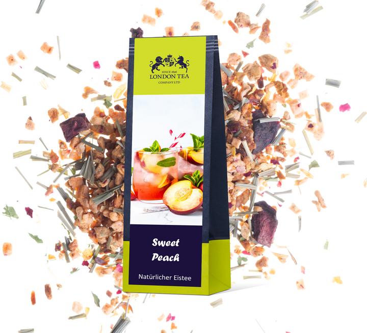 Image du produit London Tea Thé glacé à la pêche sucré (180 g)