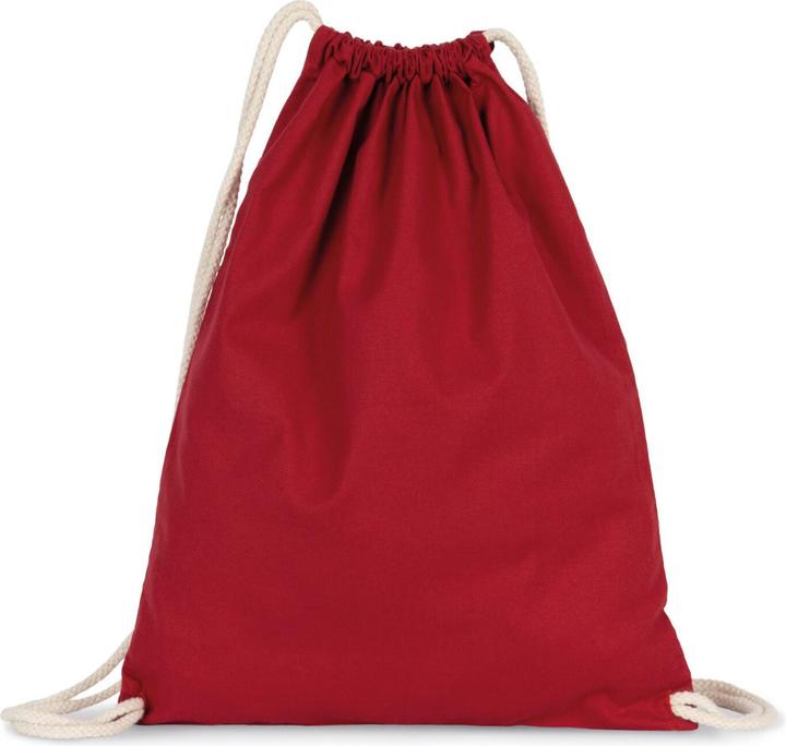 Actual product image Kimood Organic cotton backpack with cords