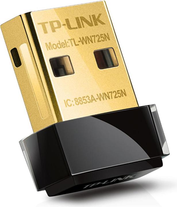 Actual product image TP-Link TL-WN725N, Wireless N Nano (USB 2.0)