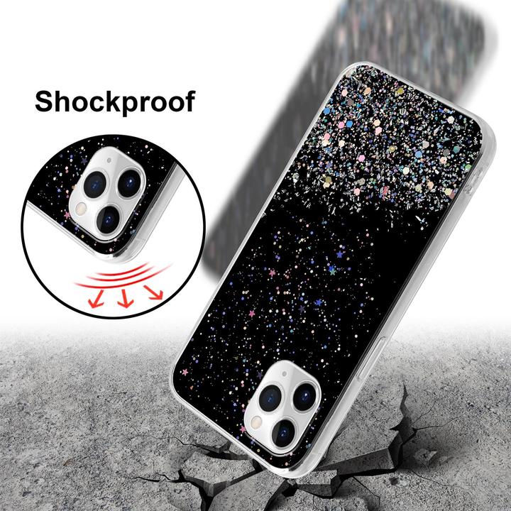 Image du produit Cadorabo Couverture TPU paillettes scintillantes (Apple iPhone 11)