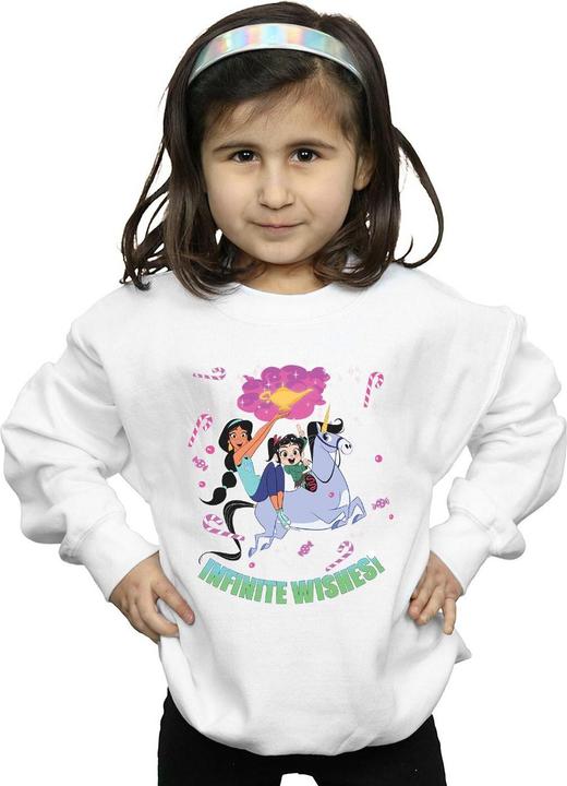 Image du produit Disney - Sweat WRECK IT RALPH JASMINE AND VANELLOPE - Fille (140, 146)