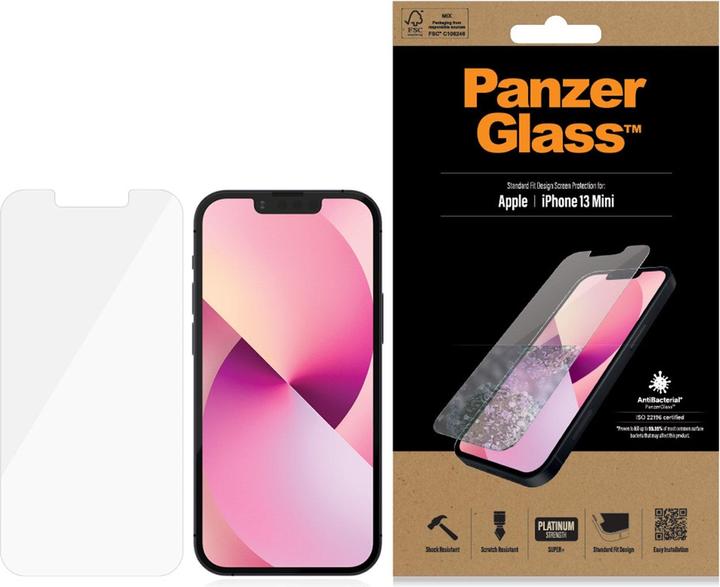 PanzerGlass Vestibilità standard (1 Pezzo/i, Apple iPhone 13 mini)