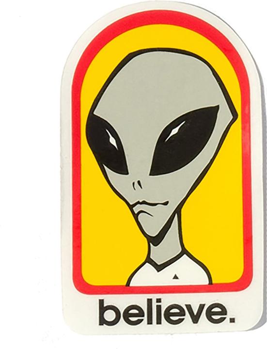 Image du produit Alien Workshop Sticker Believe