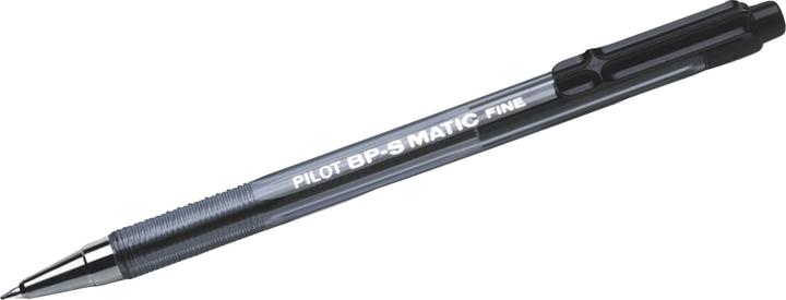 Actual product image Pilot Biros BP-S Matic Line width: 0.3 mm Writing colour: black (Black, 1 x)