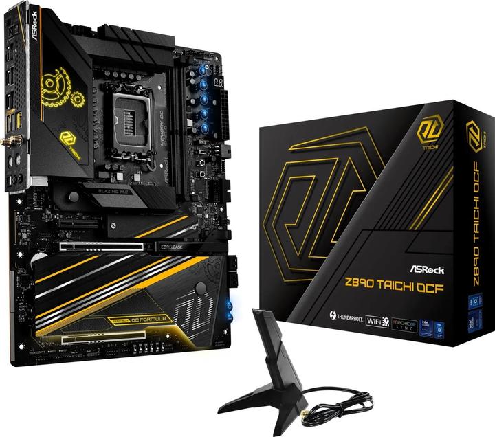 Image du produit AsRock Z890 Taichi OCF Intel DDR5 S1851 (LGA 1851, Intel Z890, ATX)