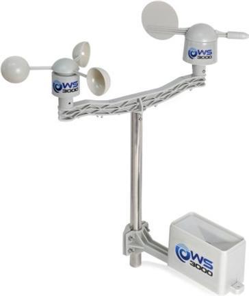 Libelium Anemometro WS-3000 + banderuola + pluviometro Sonda