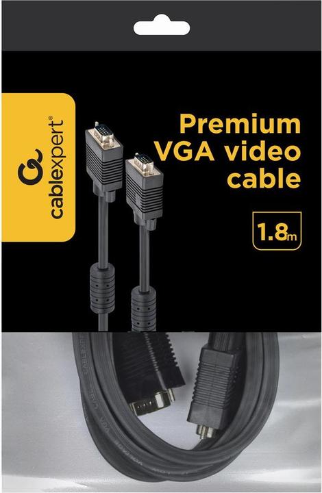 Actual product image Gembird Cablexpert Premium CC-PPVGA-6B (1.83 m, VGA)