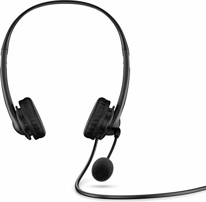 Produktbild HP Stereo USB Headset G2, Kopfhörer, Kopfband, Büro/Callcenter, Schwarz, Binaural, China (Kabelgebunden, USB-A)