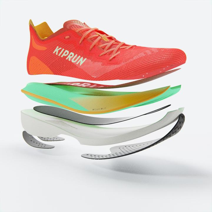 Produktbild Kiprun Men's KD900X LD2 Running Shoes - Orange/Green (45)