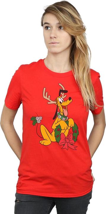 Image du produit Disney - T-shirt PLUTO CHRISTMAS REINDEER - Femme (XL)