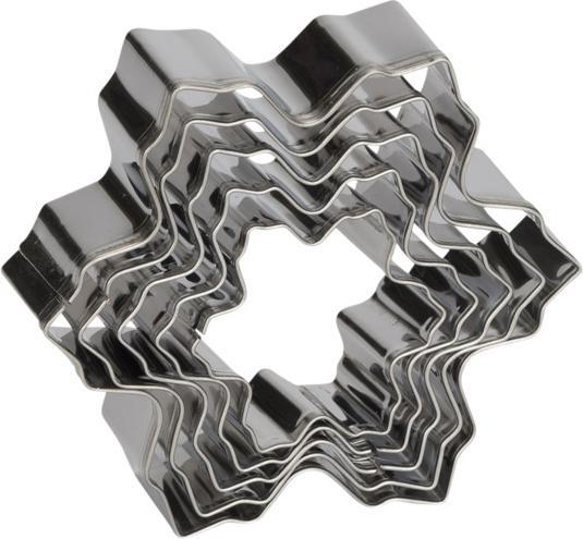 Produktbild Patisse Keksausstecher Schneeflocken-Set 5-teilig