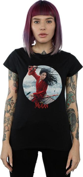 Immagine prodotto Disney Mulan Movie Sword Poster Maglietta Donna (M)