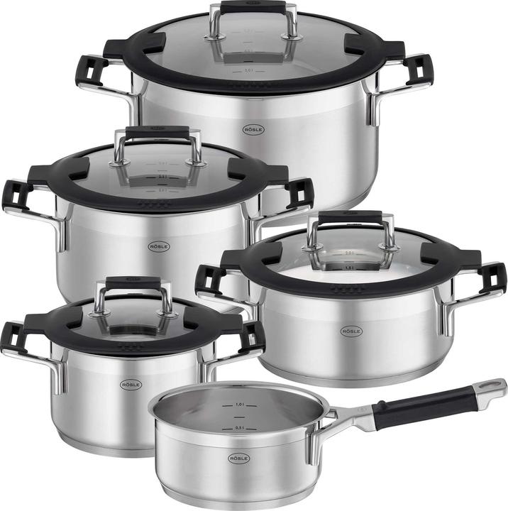 Produktbild Rösle Silence Pro (24 cm, Pfannenset + Topfset, Edelstahl)