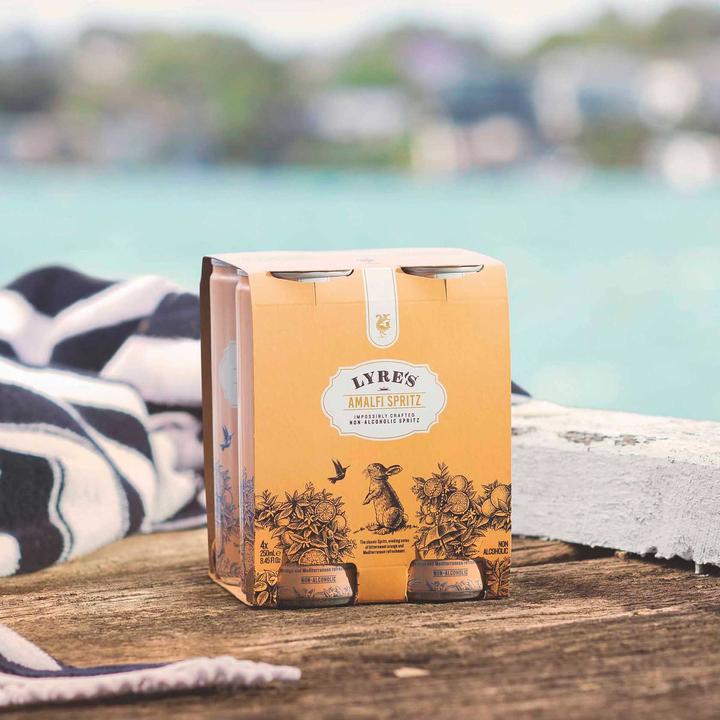 Actual product image Lyre's Amalfi Spritz (4 x 250 ml)