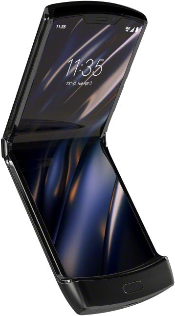 Motorola Razr (128 GB, Noir Black, 6.20", eSIM, 16 Mpx, 4G)
