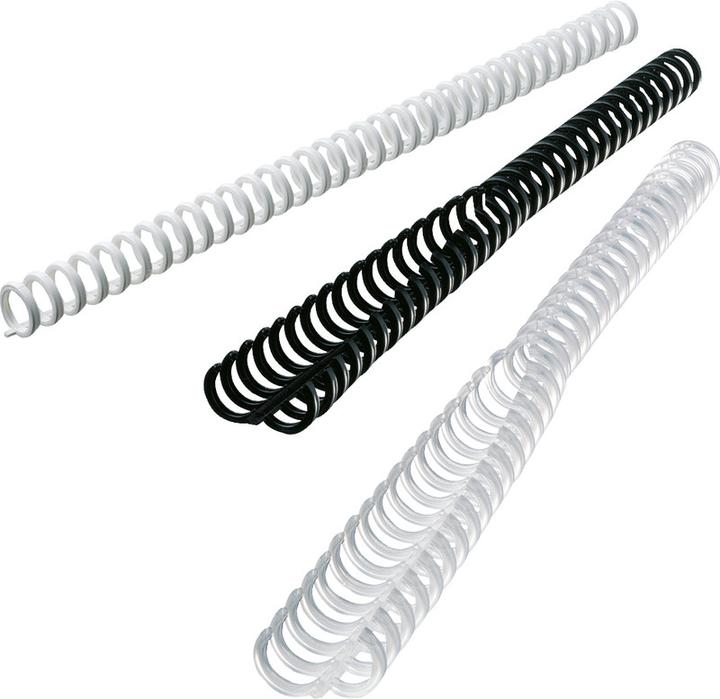 Actual product image GBC Plastic binding spines ClickBind