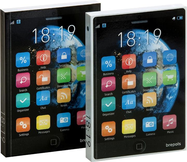 Produktbild Brepols Agenda Smart 11.5x17cm 214009009 1T/S ass., d/f/e/nl 19/20 (11.5 x 17 cm, Niederländisch, Englisch, Deutsch, Französisch)