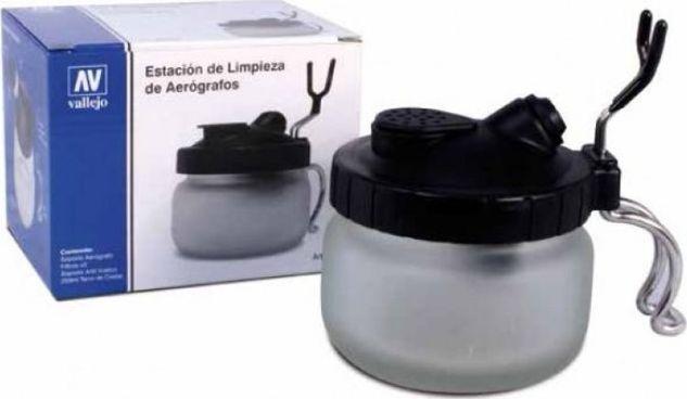 Actual product image Vallejo Cleaning Station with Airbrush Holder (26005)