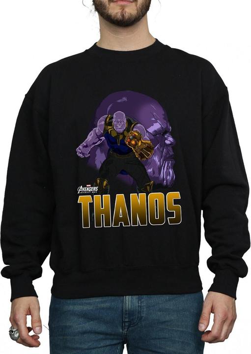 Immagine prodotto Felpa in cotone da uomo Avengers Infinity War Thanos (M)