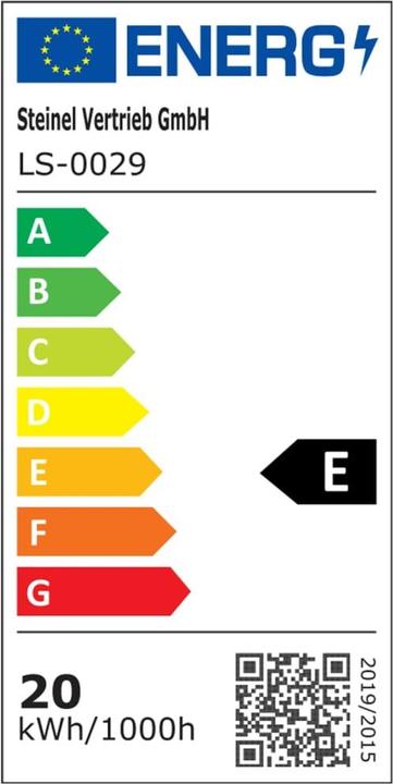 Energie-Label Steinel Xled home 2 SC (1550 lm, IP44)