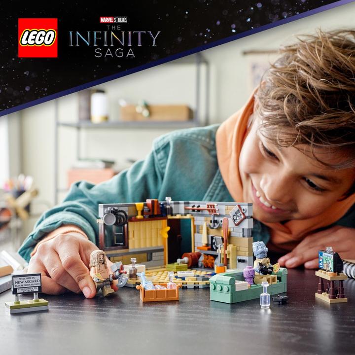 Actual product image LEGO Bro Thor's new Asgard (76200, LEGO Rare Sets, LEGO Marvel)