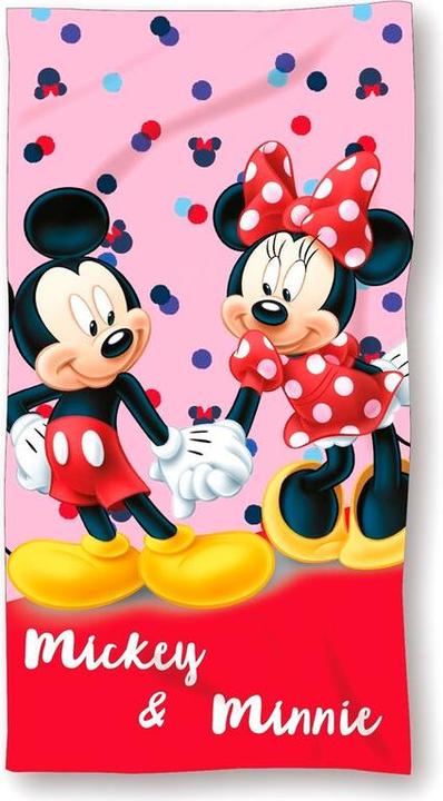 Actual product image Disney Mickey & Minnie microfibre beach towel (70 x 140 cm)
