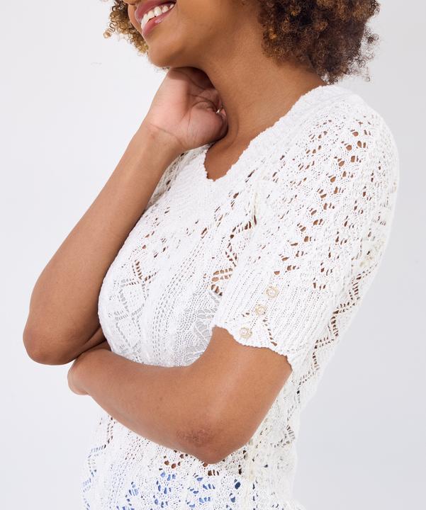 Image du produit Joe Browns Short Sleeve Patterned Jumper (38)