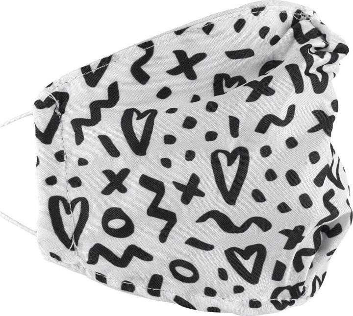 Produktbild Priocare Wiederverwendbare Fashion Textilmaske, Muster 4 (1 x)