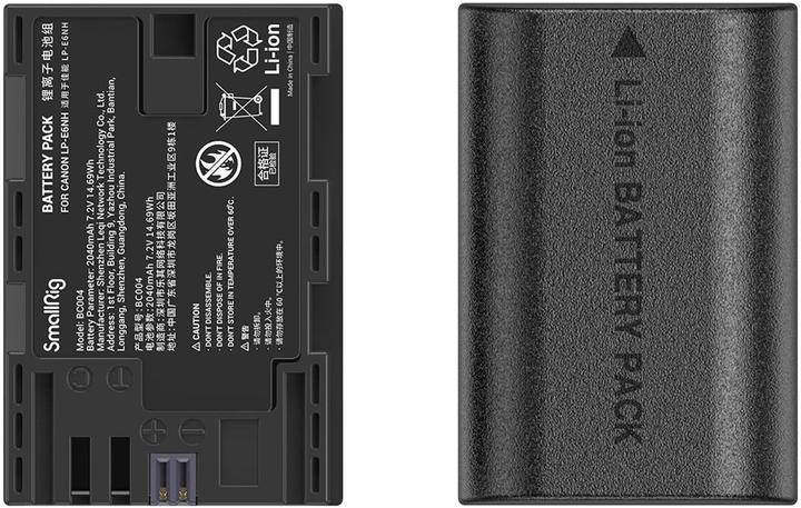 Actual product image SmallRig LP-E6NH Camera Battery and Charger Kit 3821 (Rechargeable battery)