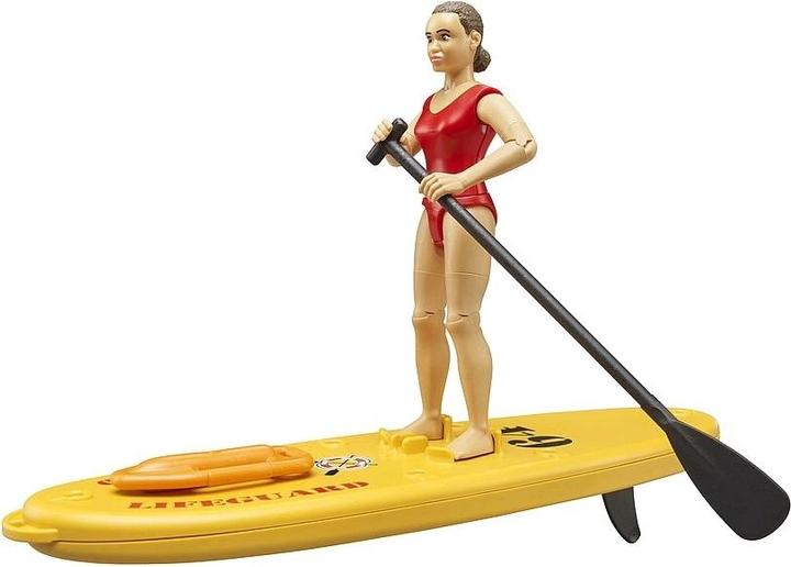 Actual product image Bruder bworld Life Guard with Stand Up Paddle