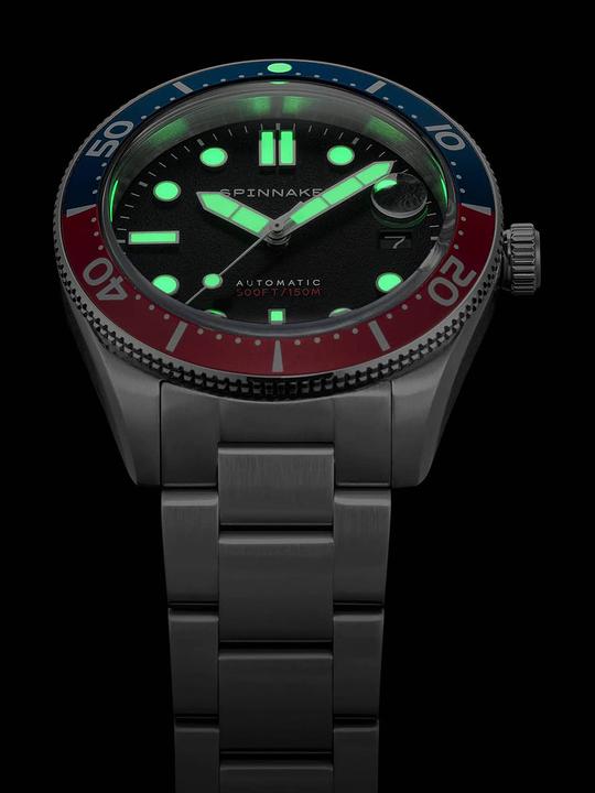 Actual product image Spinnaker SP-5100-11 Croft Automatic 40mm 15ATM (Analogue wristwatch, 40 mm)