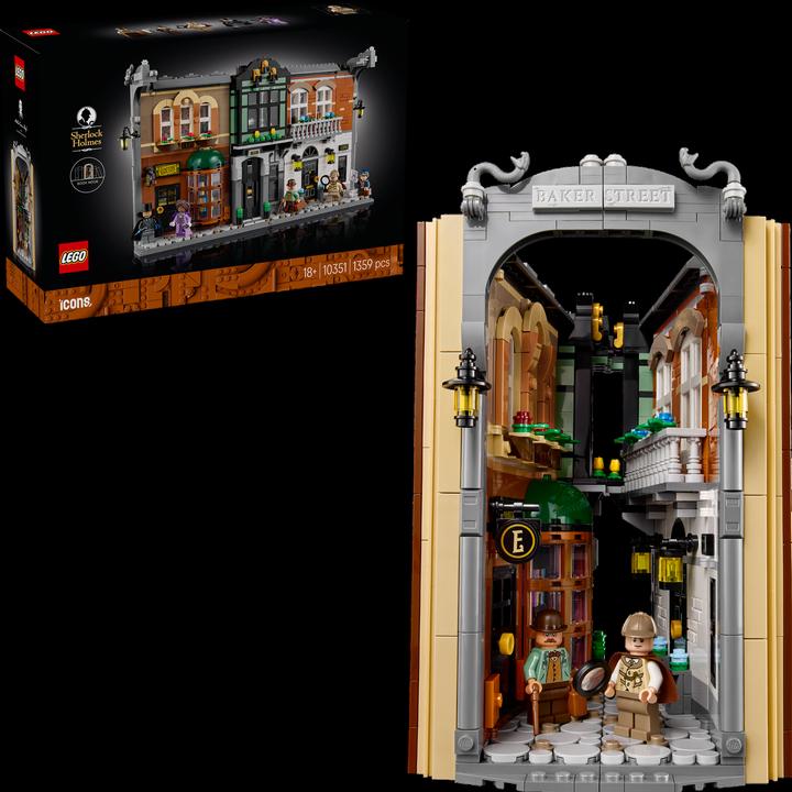 Image du produit LEGO Book nook : Sherlock Holmes (10351, LEGO Icons)