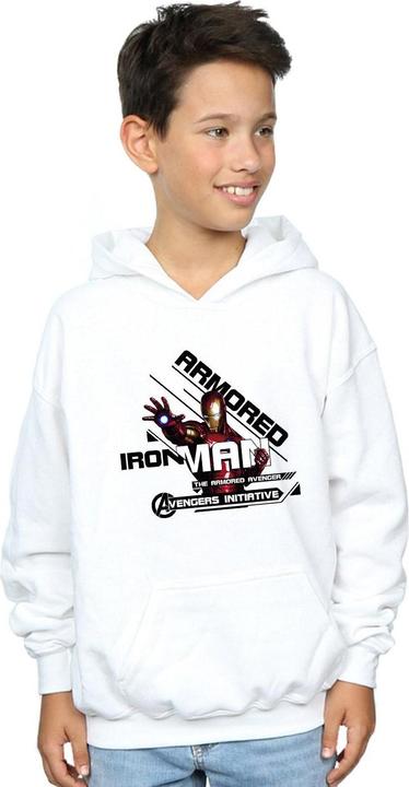 Produktbild Avengers Iron Man Armoured Avenger Kapuzenpullover Jungen (152, 158)