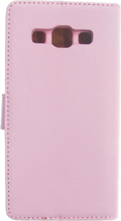 Actual product image OEM Slim Leather Book Case for A3 Galaxy A300 - pink 4250710560820 (Samsung Galaxy A3)
