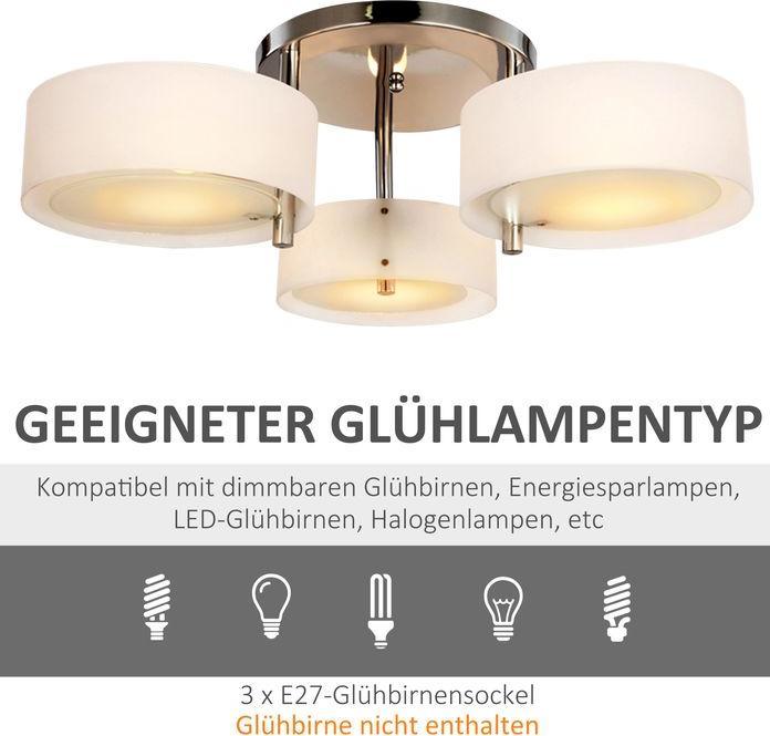Produktbild Homcom Deckenlampe Kronleuchter (E27)