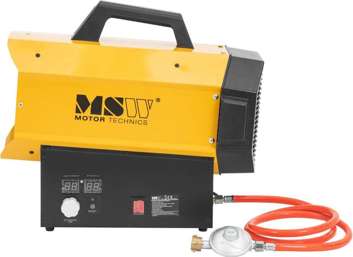 Produktbild MSW Gasheizer 40 kW 310 m² Gasstrahler Gas-Heizgebläse Zeltheizung Gaskanone (40000 W)