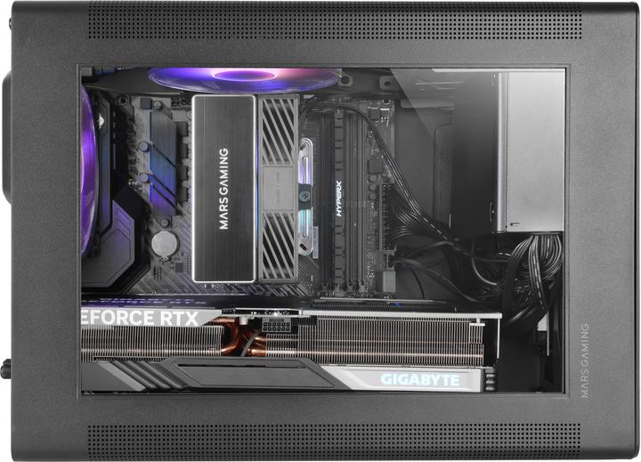Actual product image Mars Gaming Boitier Mini Tour Micro Atx Mc-Xps Avec Panneau Vitré (Noir) (mATX, Mini-ITX)