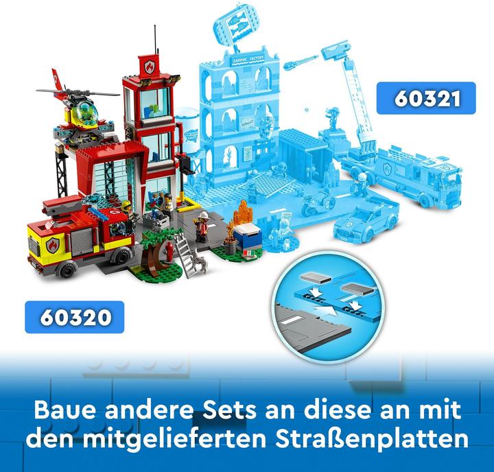 Actual product image LEGO Fire station (60320, LEGO City)