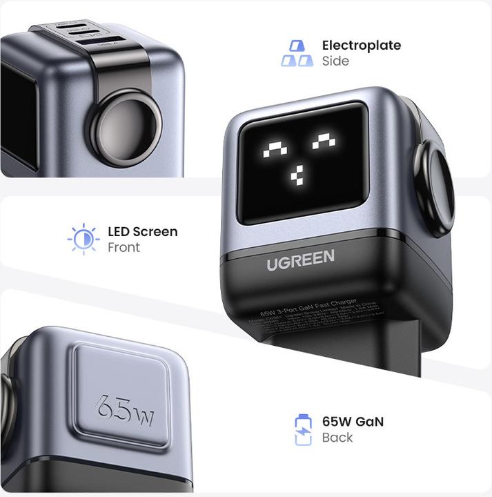 Actual product image Ugreen Nexode RG (65 W)