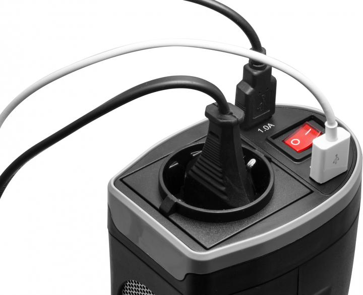 Actual product image Technaxx TE13 Automotive voltage converter